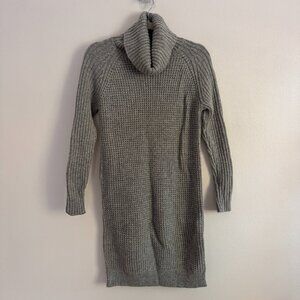 Uniqlo Knitted Sweater Dress, Grey, Size S